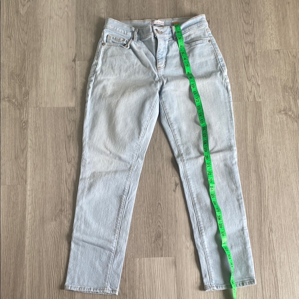 Loft Blue Straight Leg Jeans SIZE 4